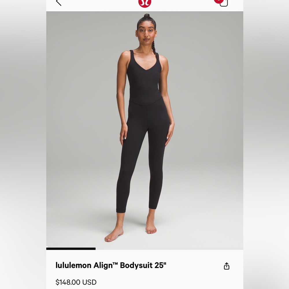 Lululemon Align bodysuit